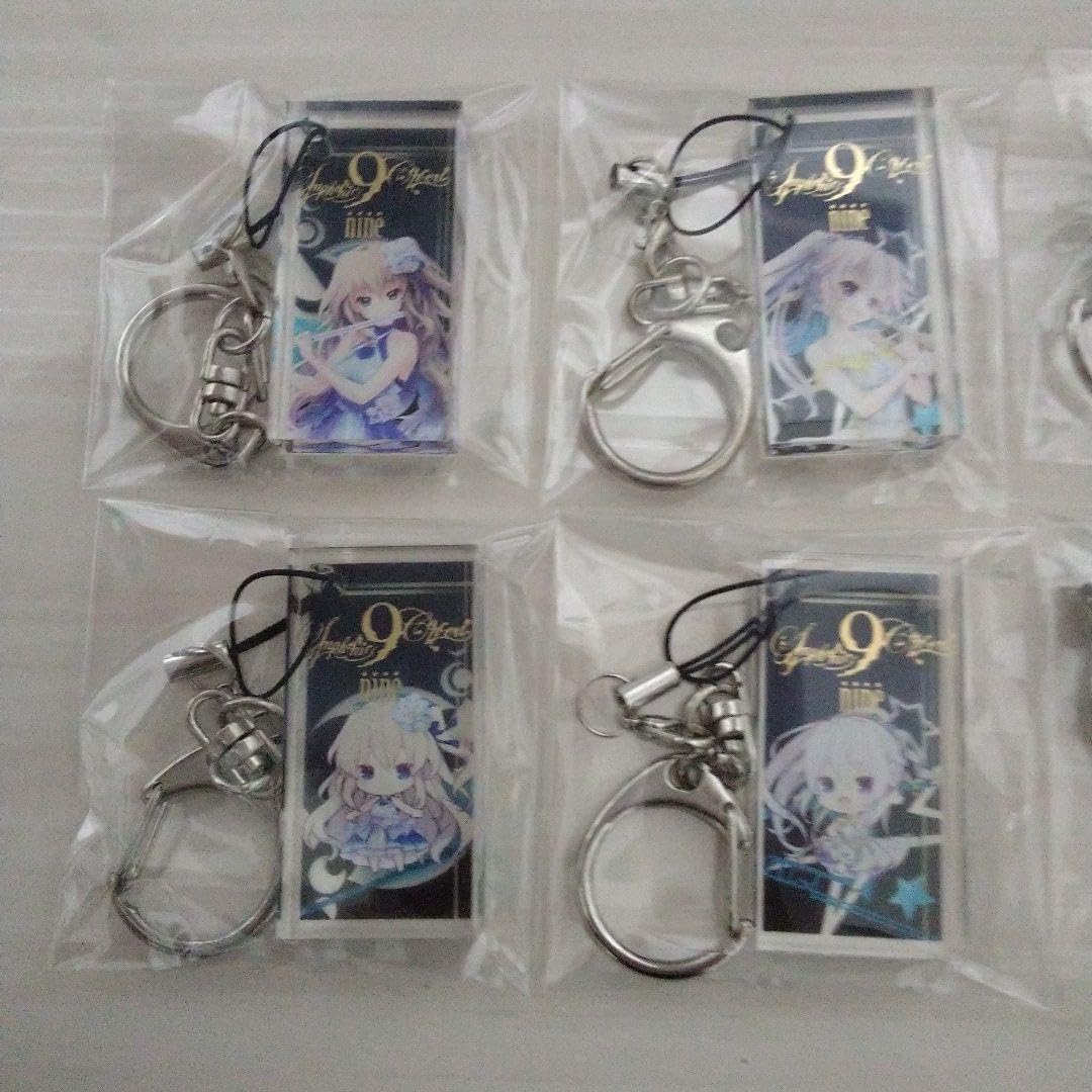 9-nine- ドミノ型キーホルダー 全8種 9-nine- ドミノ型キーホルダー 全8種 9-nine- ドミノ型キーホルダー 全8種